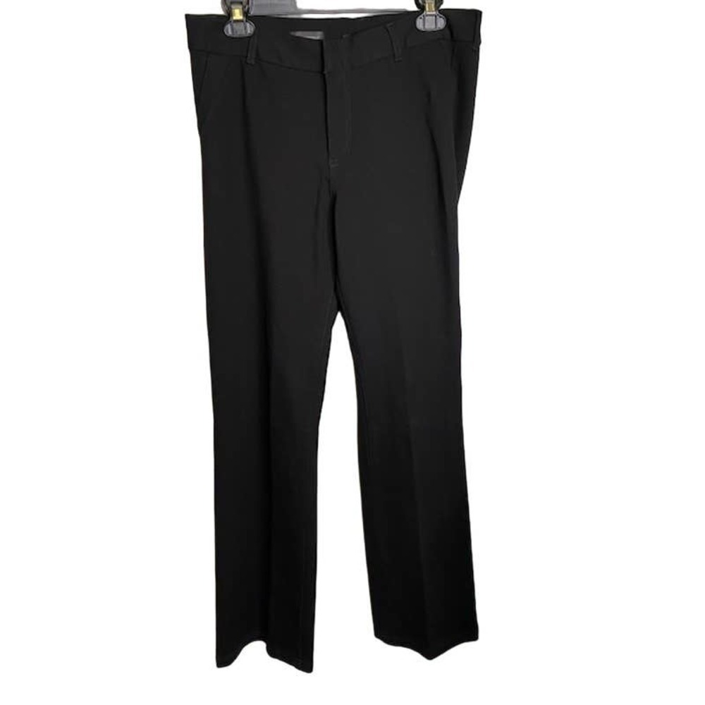 KUT From The Kloth Black Trousers Bootcut Ponte Dress Pant Pants Size 10